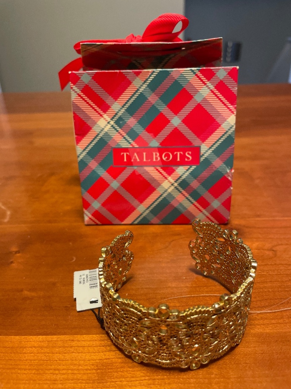 Talbots Cuff Bracelet with Fun Design